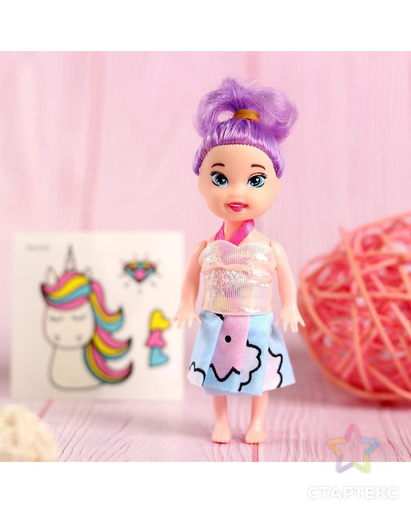 Куколка-сюрприз Surprise doll с татуировками, МИКС арт. СМЛ-89944-1-СМЛ0004683649 4