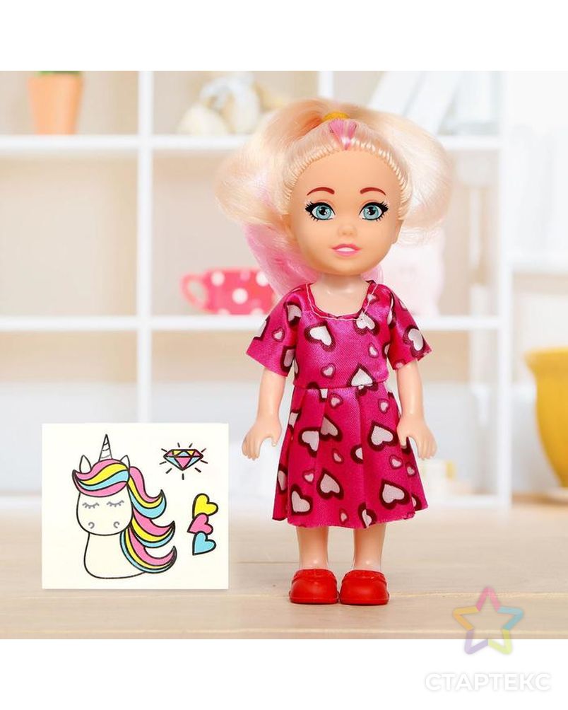 Куколка-сюрприз Lollipop doll с татуировками, МИКС арт. СМЛ-89062-1-СМЛ0004686047 3