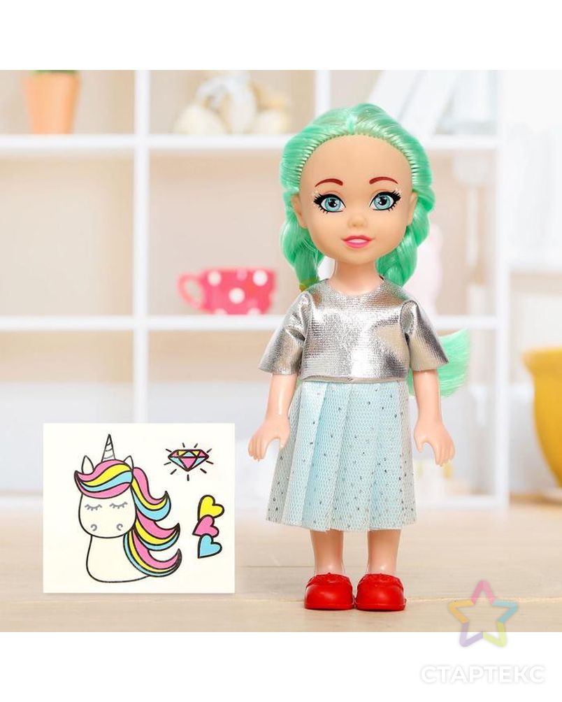 Куколка-сюрприз Lollipop doll с татуировками, МИКС арт. СМЛ-89062-1-СМЛ0004686047 4