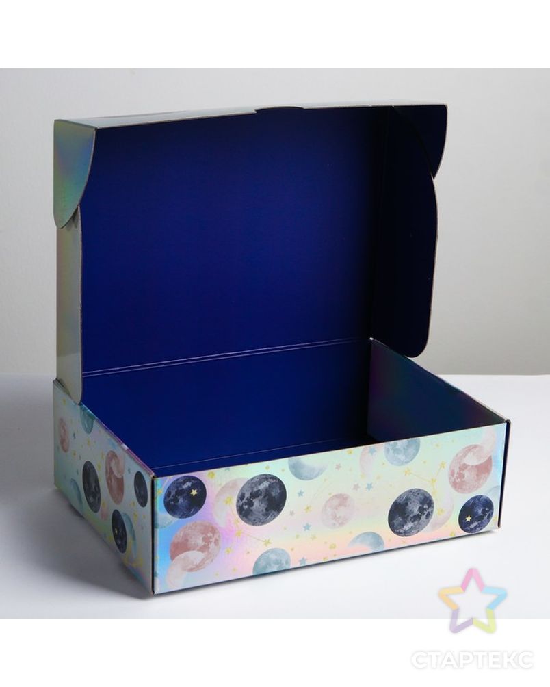 Складная коробка Shine, 30,5 × 22 × 9,5 см арт. СМЛ-78876-1-СМЛ0004687523 4