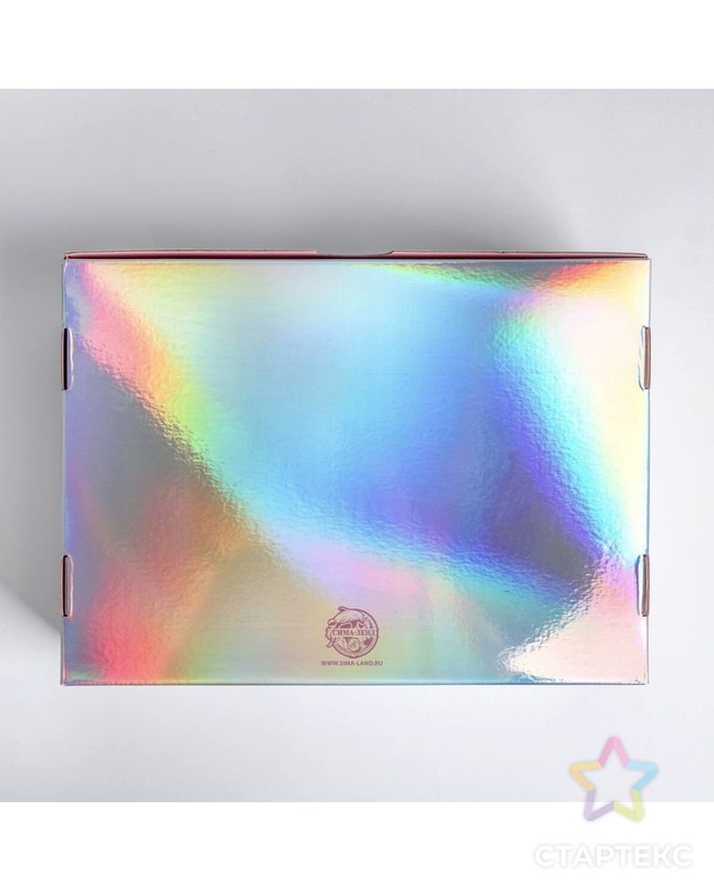 Складная коробка Love dream, 30,5 × 22 × 9,5 см арт. СМЛ-78968-1-СМЛ0004687524 5