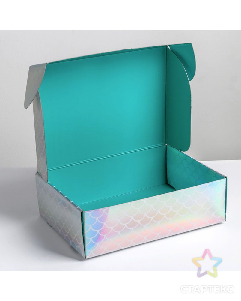 Складная коробка My sweet Mermaid, 30,5 × 22 × 9,5 см арт. СМЛ-78969-1-СМЛ0004687525 4