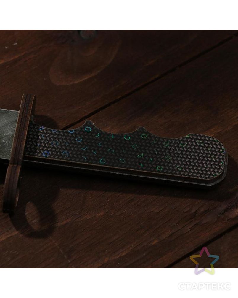 Сувенир деревянный «Штык нож», серое лезвие арт. СМЛ-127647-1-СМЛ0004697427 3
