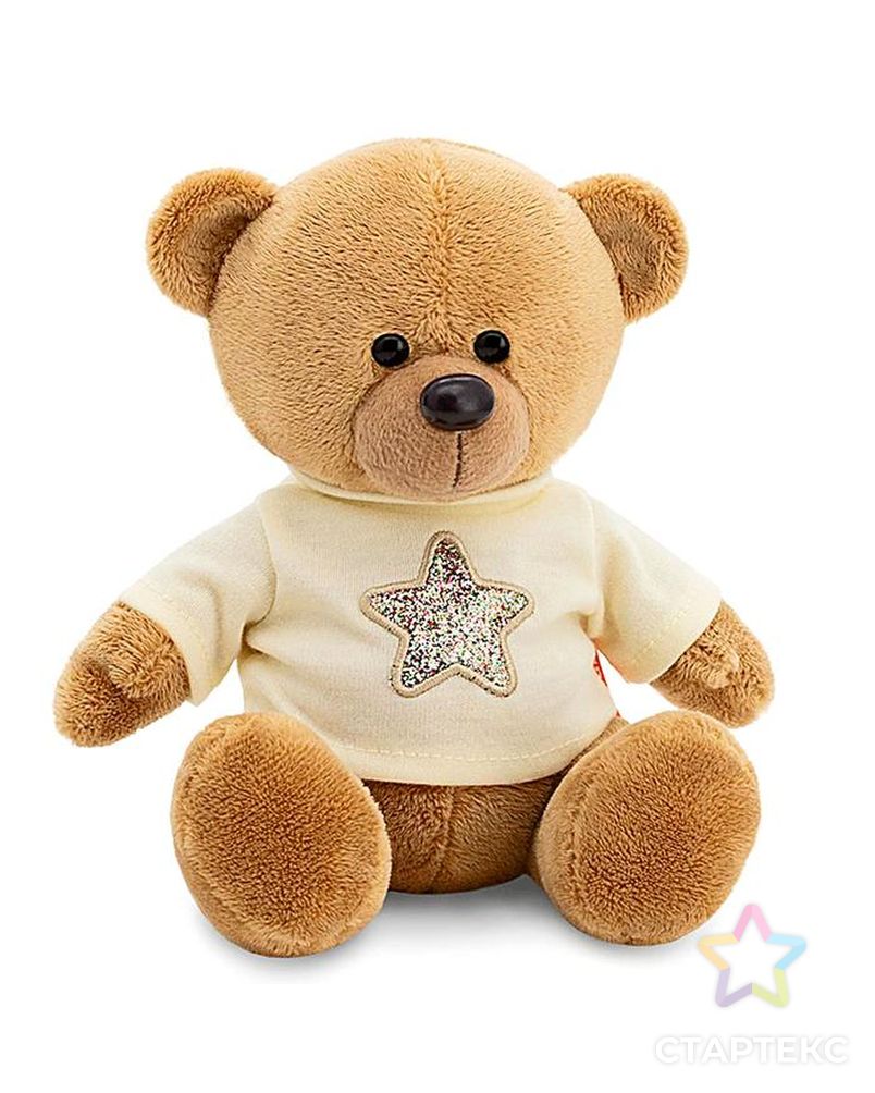 Мягкая игрушка «Медведь Топтыжкин» звезда, цвет коричневый 25 см арт. СМЛ-99821-2-СМЛ0004700207 1