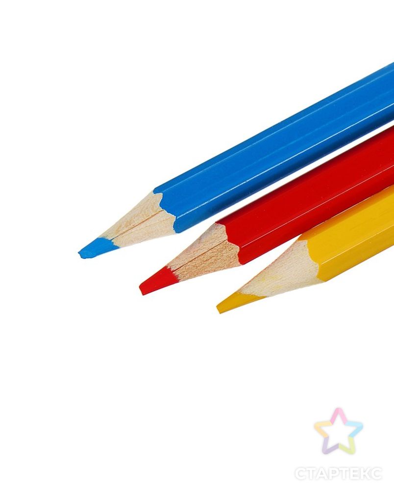 Цветные карандаши 12 цветов «Классика», шестигранные арт. СМЛ-175552-1-СМЛ0004704268 4