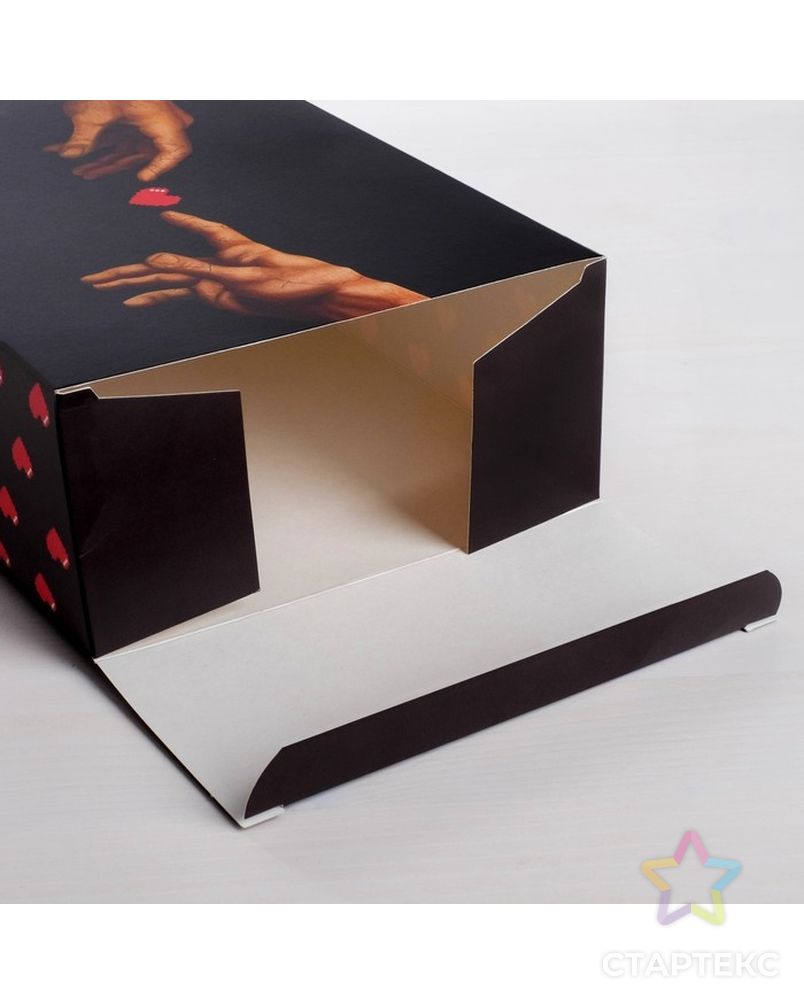 Коробка складная LOVE, 16 × 23 × 7.5 см арт. СМЛ-78285-1-СМЛ0004721306 3