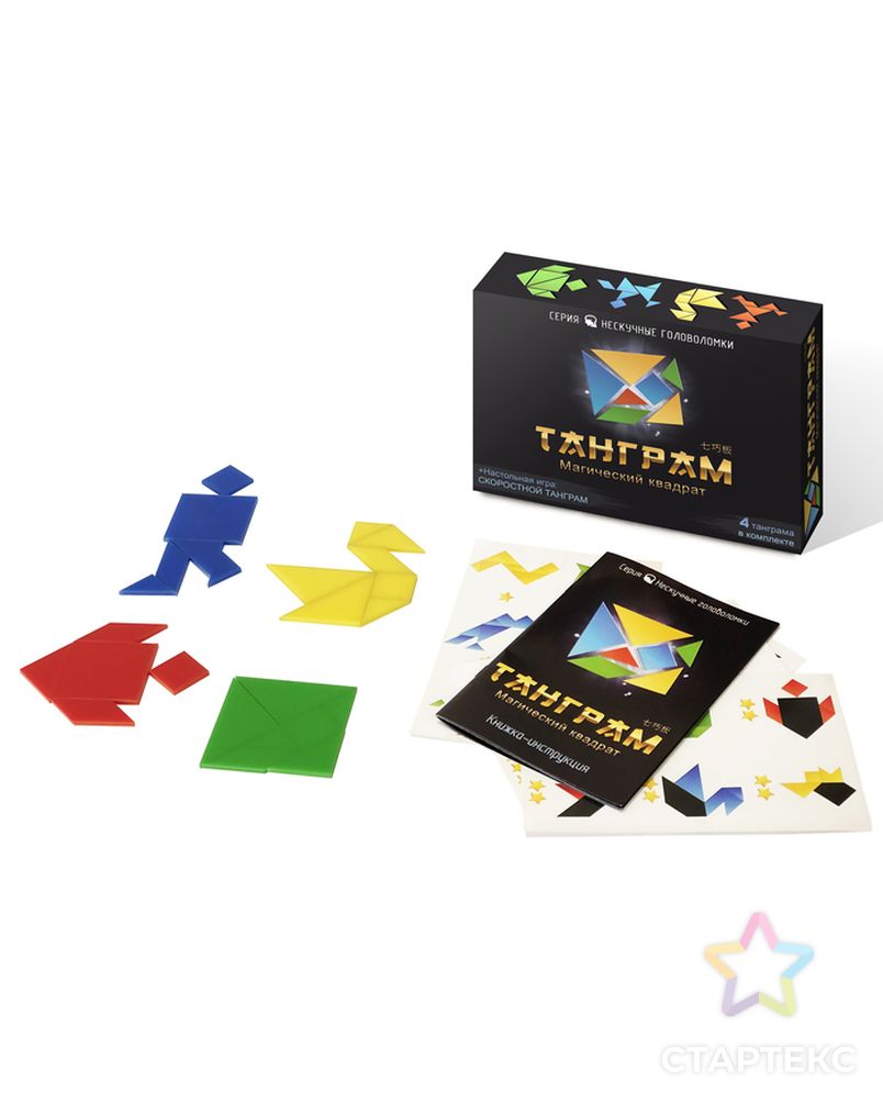 Настольная игра-головоломка «Танграм» арт. СМЛ-76697-1-СМЛ0004723858 1