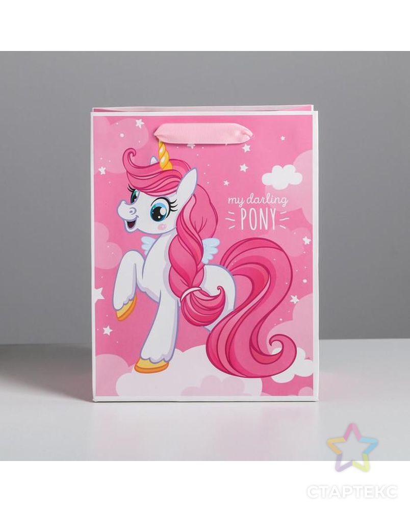 Пакет ламинированный вертикальный My darling pony, S 12 × 15 × 5.5 см арт. СМЛ-101160-3-СМЛ0004725298 2