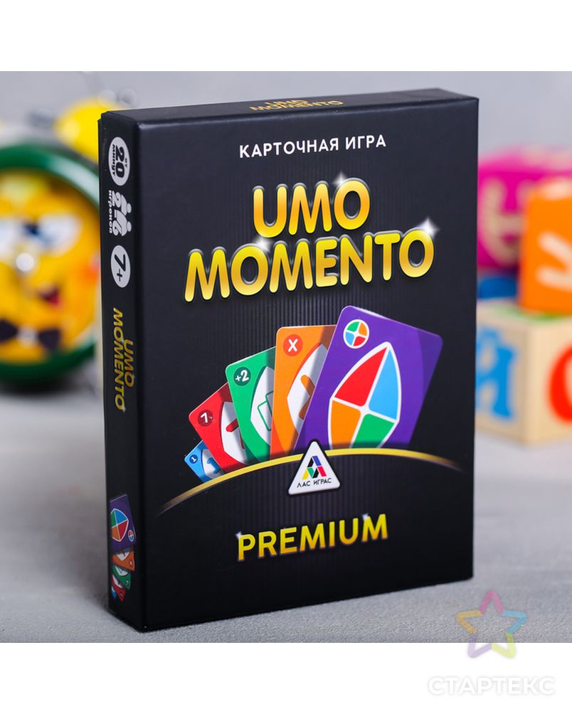 Настольная игра «UMOmomento. Premium», 70 карт арт. СМЛ-118118-1-СМЛ0004726776 1