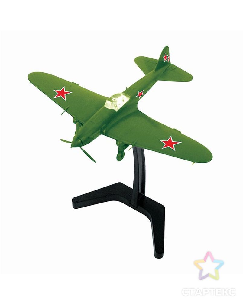 Сборная модель «Советский штурмовик Ил-2» арт. СМЛ-55818-1-СМЛ0000473936 4