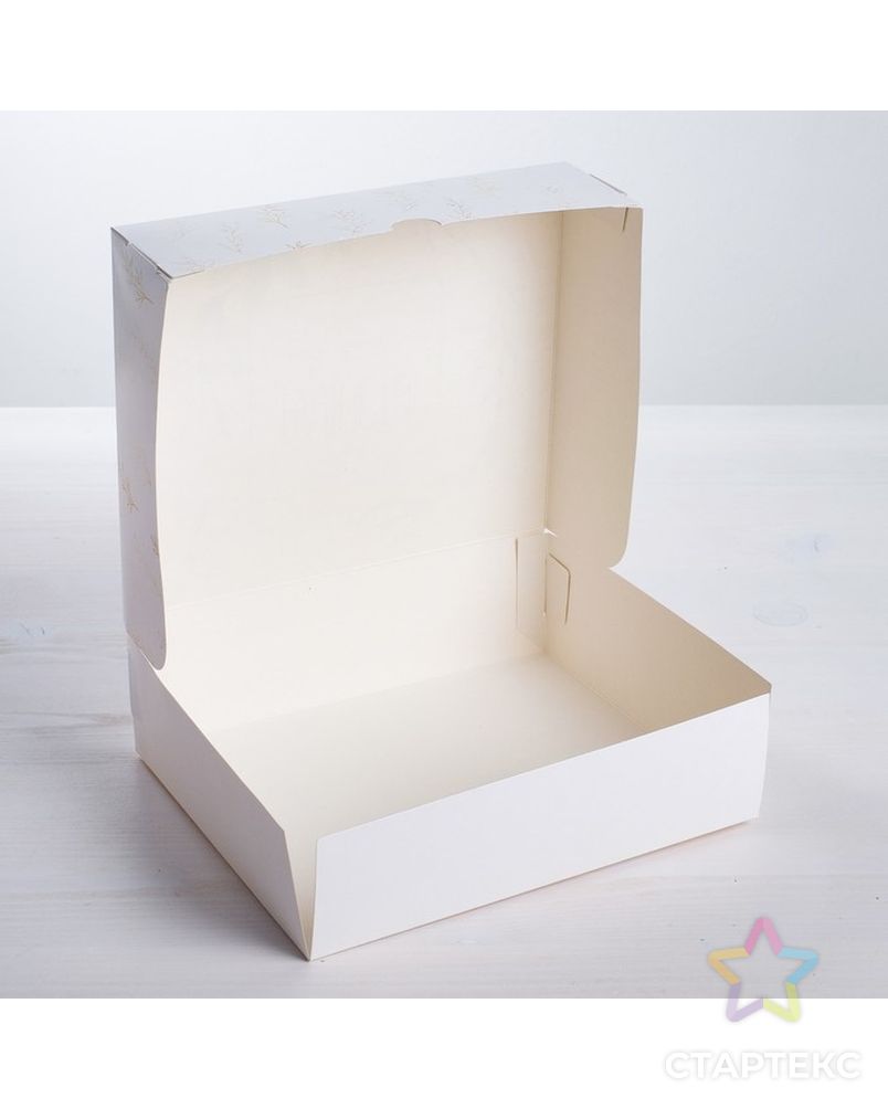 Коробка складная «Для тебя», 14 × 14 × 3,5 см арт. СМЛ-100226-2-СМЛ0004746042 2