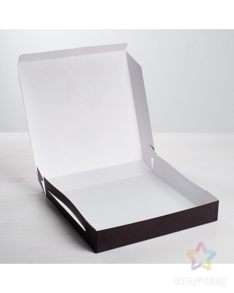 Коробка складная Present, 14 × 14 × 3,5 см арт. СМЛ-100245-2-СМЛ0004746056 2