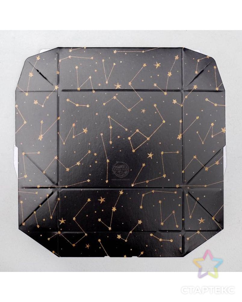 Коробка складная «Космос», 10 × 8 × 3.5 см арт. СМЛ-100247-1-СМЛ0004747411 4