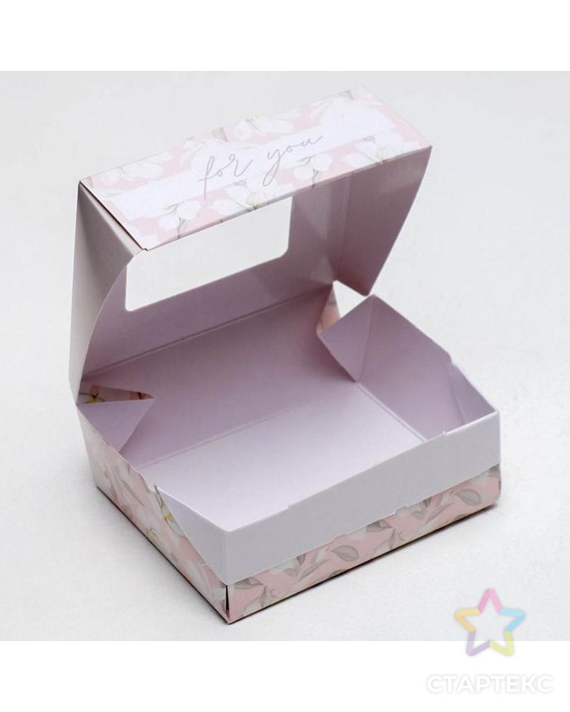 Коробка складная «Для любимых», 20 × 12 × 4 см арт. СМЛ-100249-2-СМЛ0004747419 2