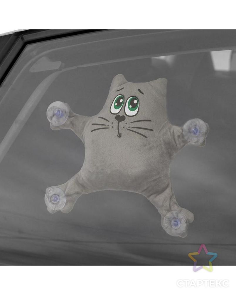 Автоигрушка на присосках «Котик», цвета МИКС арт. СМЛ-86692-1-СМЛ0004753991 2