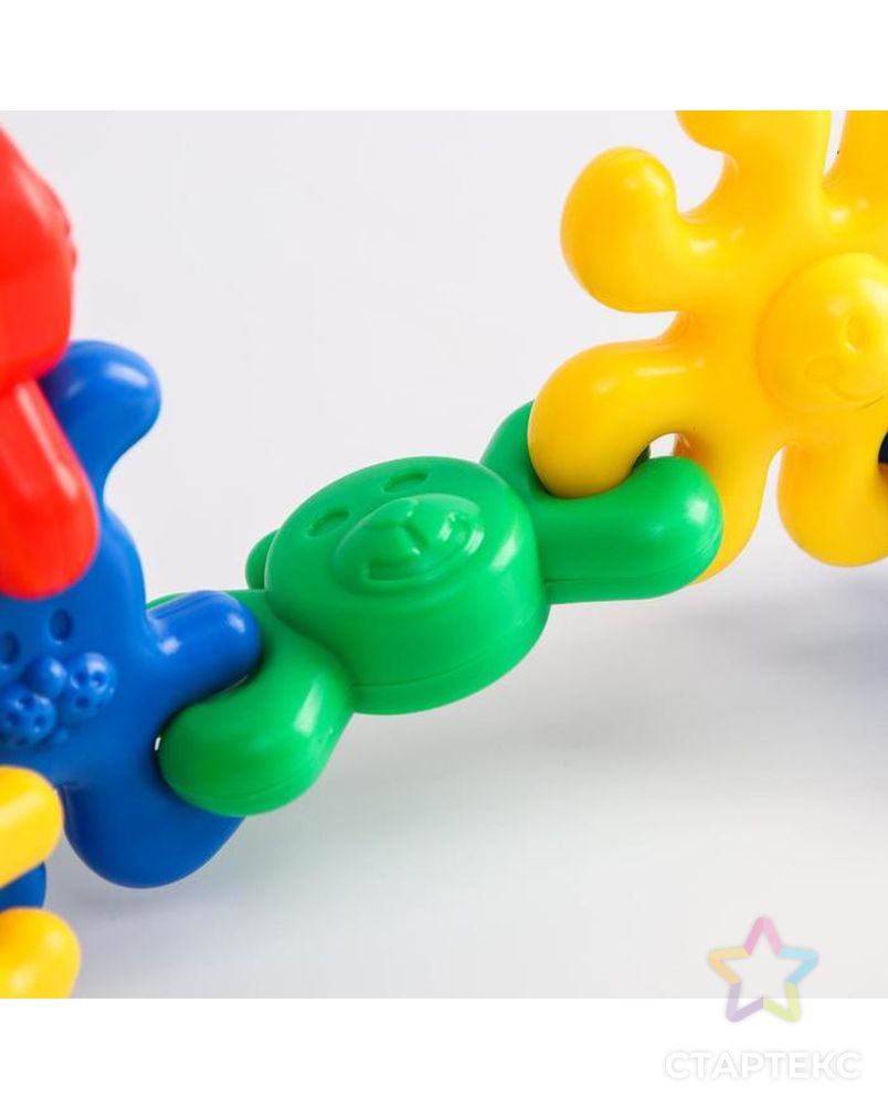 Развивающая игрушка «Собери цепочку», 6 элементов арт. СМЛ-87189-1-СМЛ0004754427 2