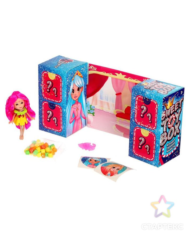 Игрушка сюрприз Sweet toy box, конфеты, принцесса арт. СМЛ-115653-1-СМЛ0004756490 2