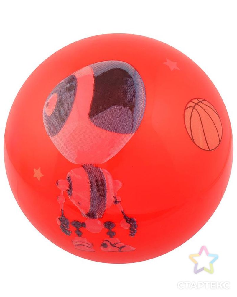Мяч детский «Роботы», d=22 см, 60 г, цвета МИКС арт. СМЛ-86992-1-СМЛ0004761875 6