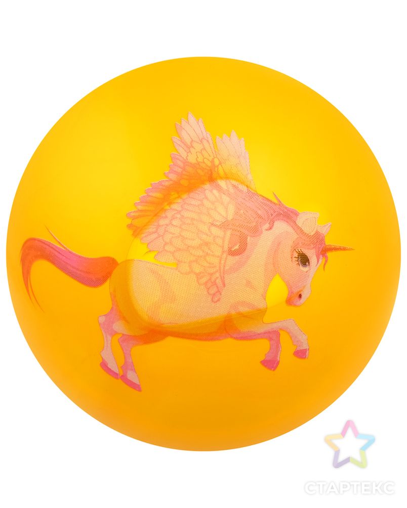 Мяч детский «Пони и Единороги», d=22 см, 60 г, цвета МИКС арт. СМЛ-85363-1-СМЛ0004761882 2
