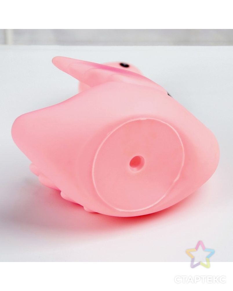 Игрушка для купания «Розовый фламинго», брызгалка арт. СМЛ-83732-1-СМЛ0004762251 3