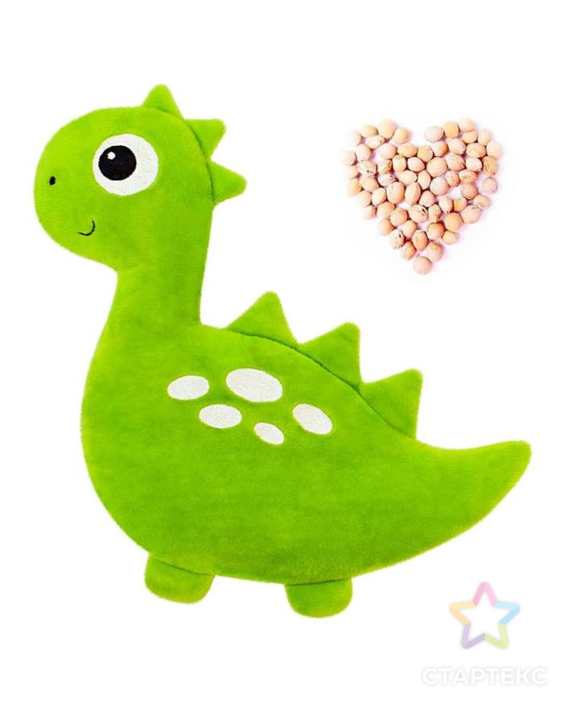 Развивающая игрушка-грелка «Динозавр» арт. СМЛ-77243-1-СМЛ0004779319 1