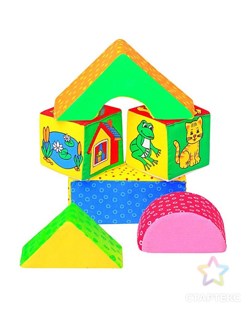 Развивающая игрушка «Кубики Домики» арт. СМЛ-56106-1-СМЛ0000478457 1