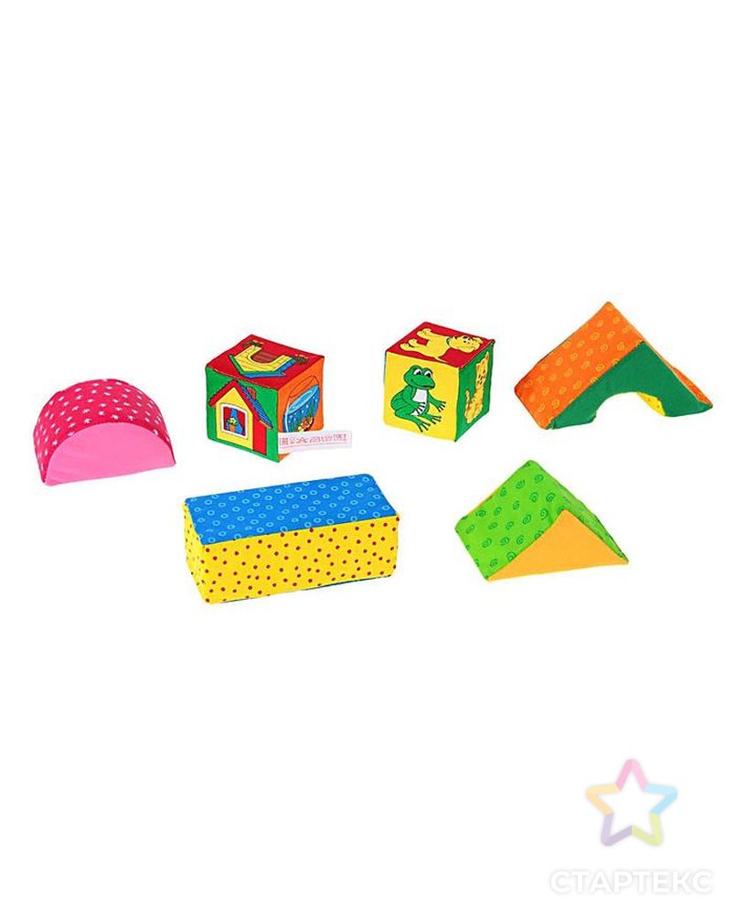 Развивающая игрушка «Кубики Домики» арт. СМЛ-56106-1-СМЛ0000478457 4