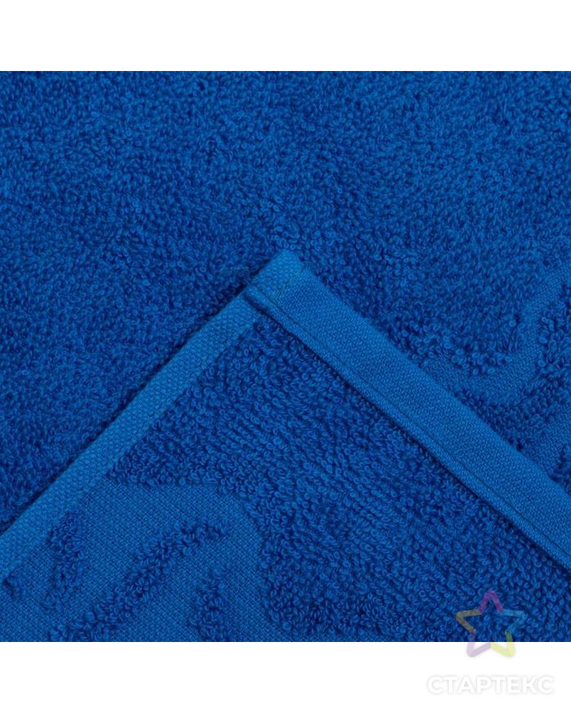 Полотенце махровое «Радуга» 100х150 см, цвет синий арт. СМЛ-38171-1-СМЛ0004793478 3
