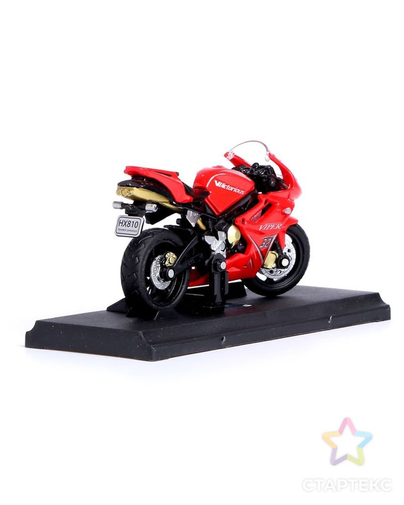 Мотоцикл металлический «Супер байк», масштаб 1:16, МИКС арт. СМЛ-84176-1-СМЛ0004803699 3