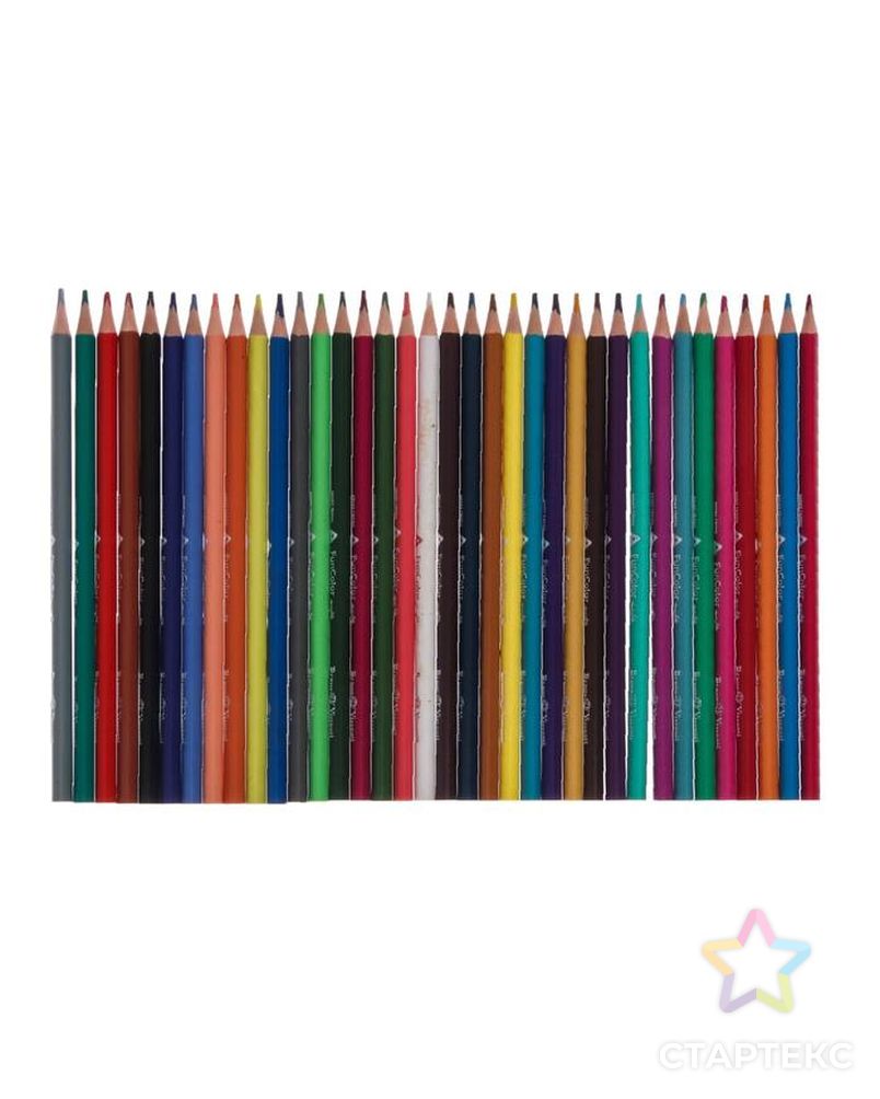 Карандаши цветные 36 цветов Funcolor пластиковые, МИКС арт. СМЛ-175704-1-СМЛ0004808846 4