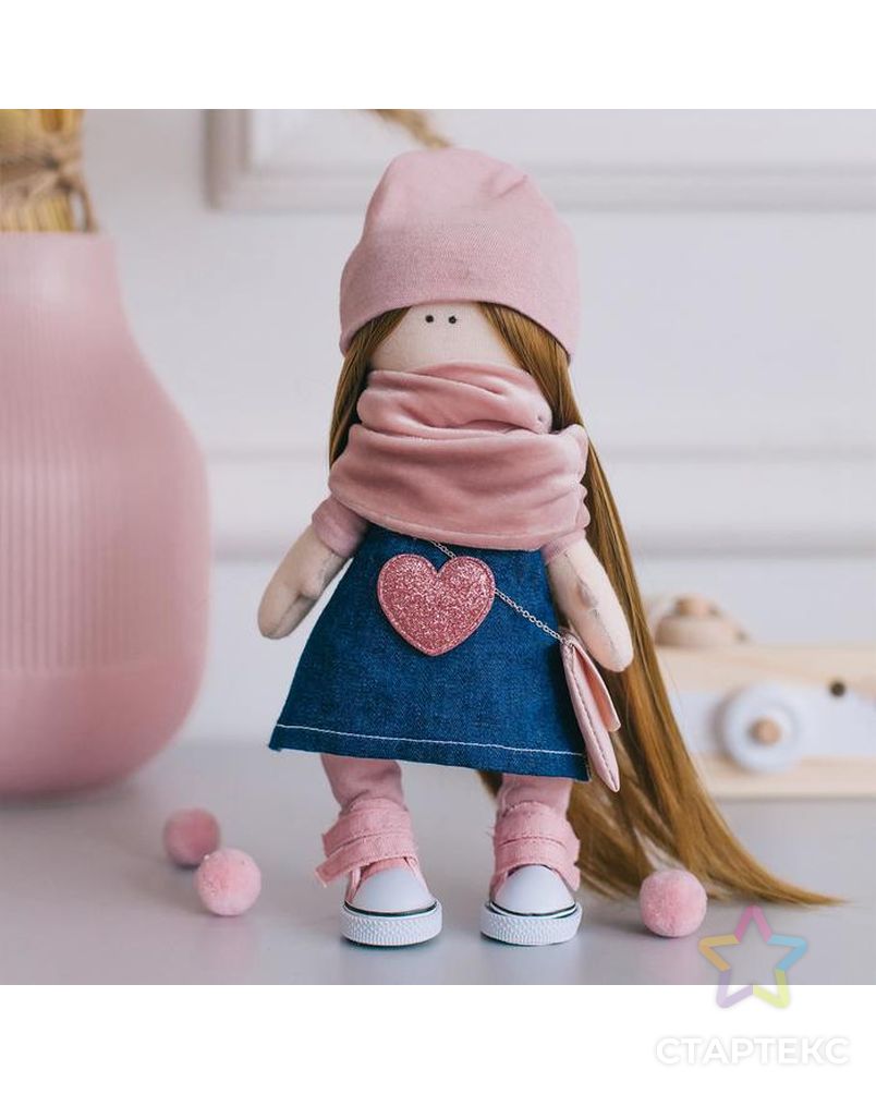 Мягкая кукла Нати, набор для шитья, 15,6х22,4х5,2 см арт. СМЛ-38966-1-СМЛ0004816586