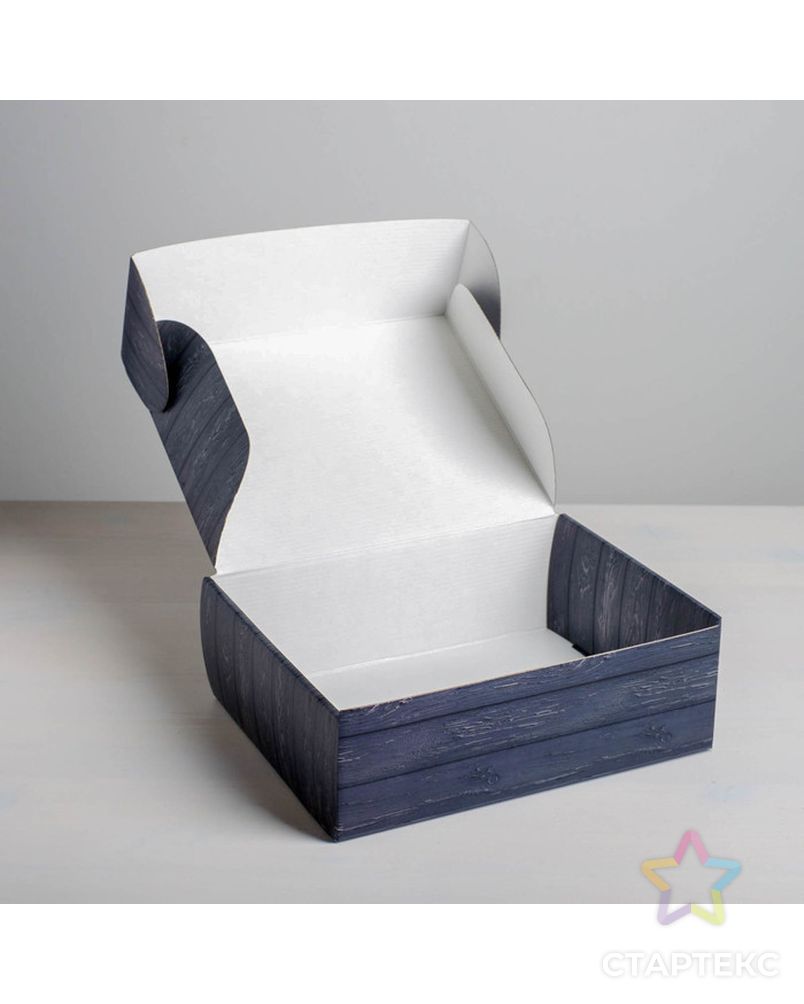 Складная коробка «Ящик», 27 × 21 × 9 см арт. СМЛ-81614-1-СМЛ0004824061 2