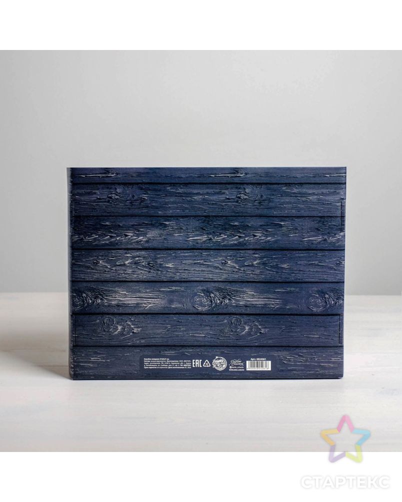 Складная коробка «Ящик», 27 × 21 × 9 см арт. СМЛ-81614-1-СМЛ0004824061 4