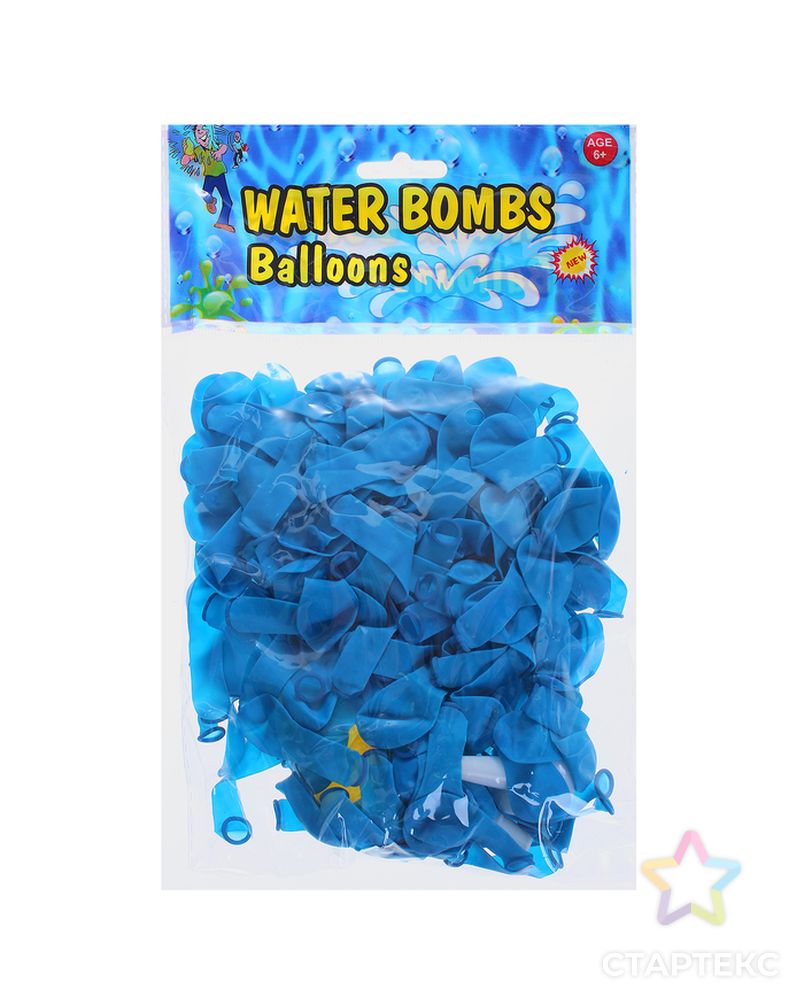 Набор «Водная бомба», 200 шт., насос, насадка, цвета МИКС арт. СМЛ-121537-1-СМЛ0004824264 4