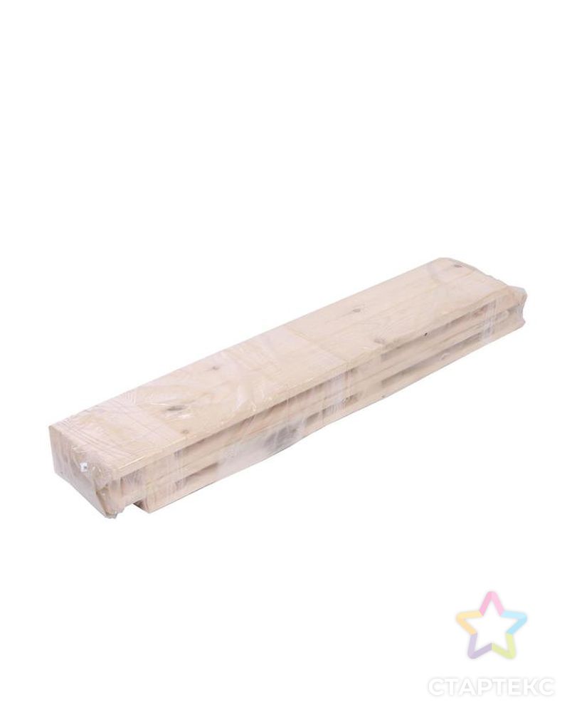 Песочница деревянная, без крышки, 100 × 100 × 20 см, сосна арт. СМЛ-79802-1-СМЛ0004826374 5