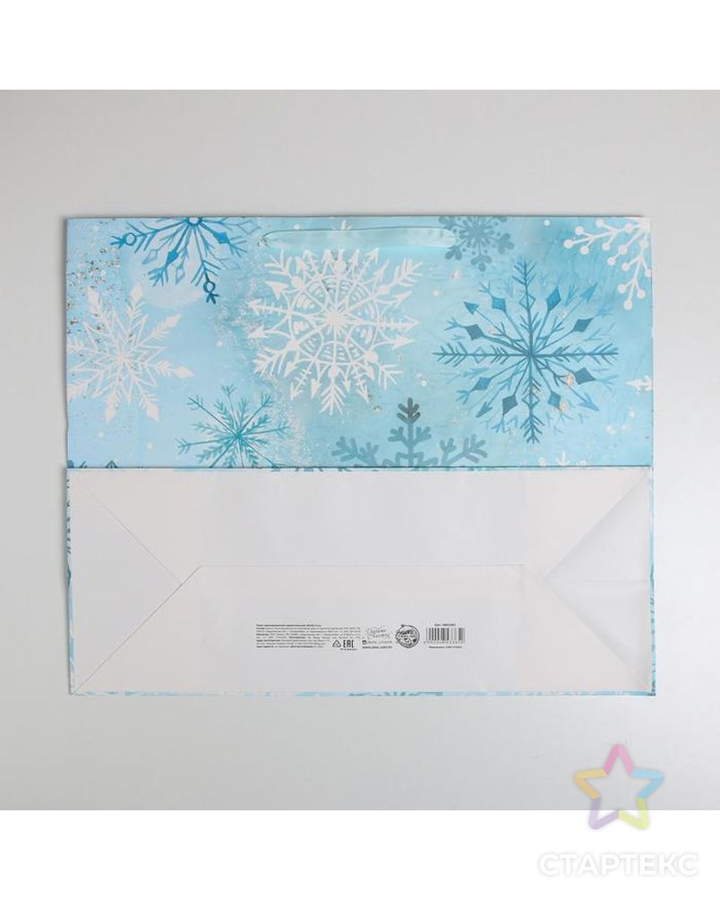 Пакет ламинированный горизонтальный «Морозный день», MS 23 × 18 × 10 см арт. СМЛ-101490-2-СМЛ0004843365 5