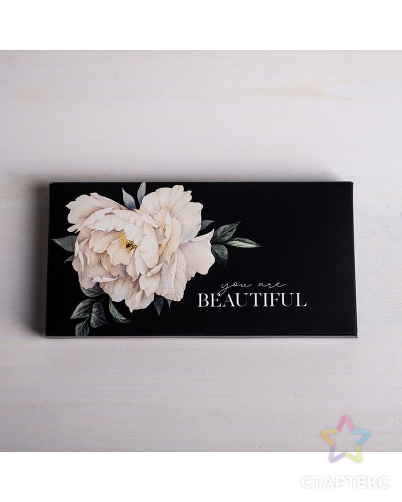 Коробка для шоколада You are Beautiful, 17,3 × 8,8 × 1,5 см арт. СМЛ-82337-1-СМЛ0004850553 2