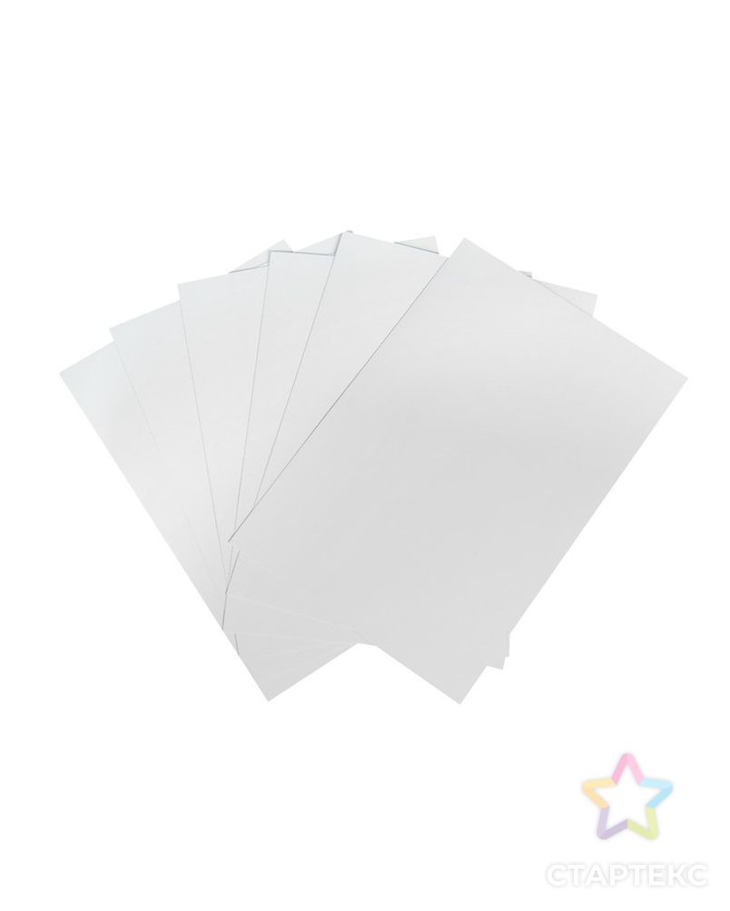 Картон белый А4, 6 листов, мелованный, двухсторонний, в папке арт. СМЛ-206067-1-СМЛ0004863333 2