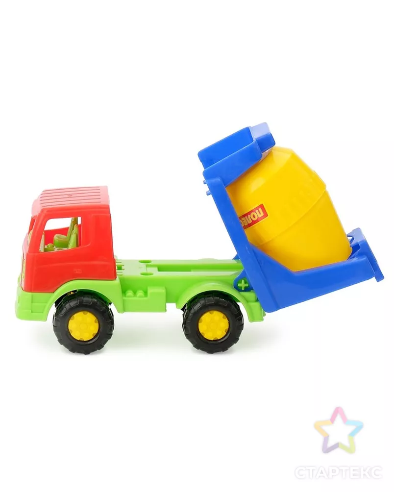 Автомобиль-бетоновоз «Тёма», цвета МИКС арт. СМЛ-56585-1-СМЛ0000486644 - рис. 2