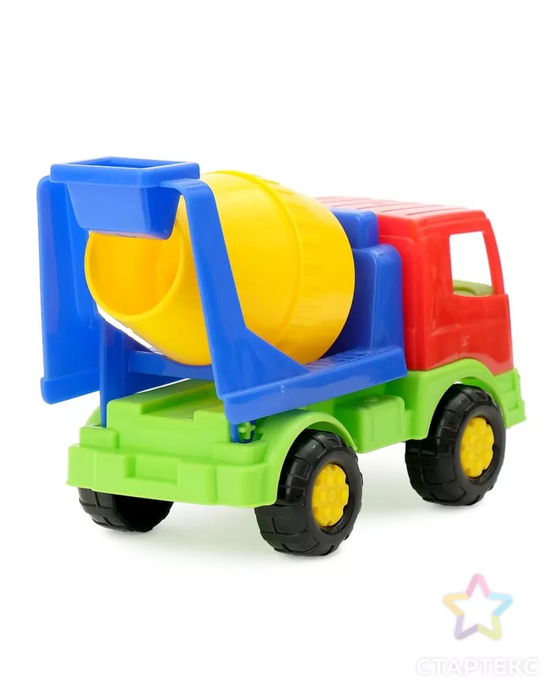 Автомобиль-бетоновоз «Тёма», цвета МИКС арт. СМЛ-56585-1-СМЛ0000486644 - рис. 3