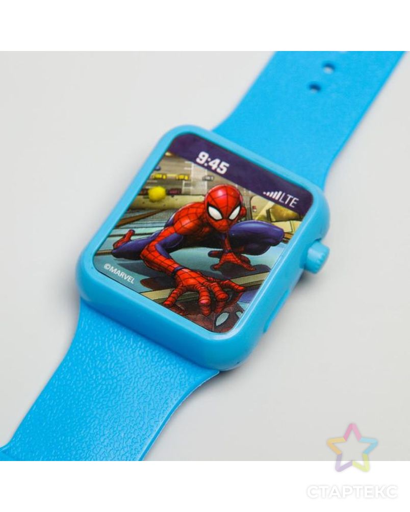 Часы музыкальные "Человек-паук", звук, свет, Disney арт. СМЛ-129694-1-СМЛ0004916119 1