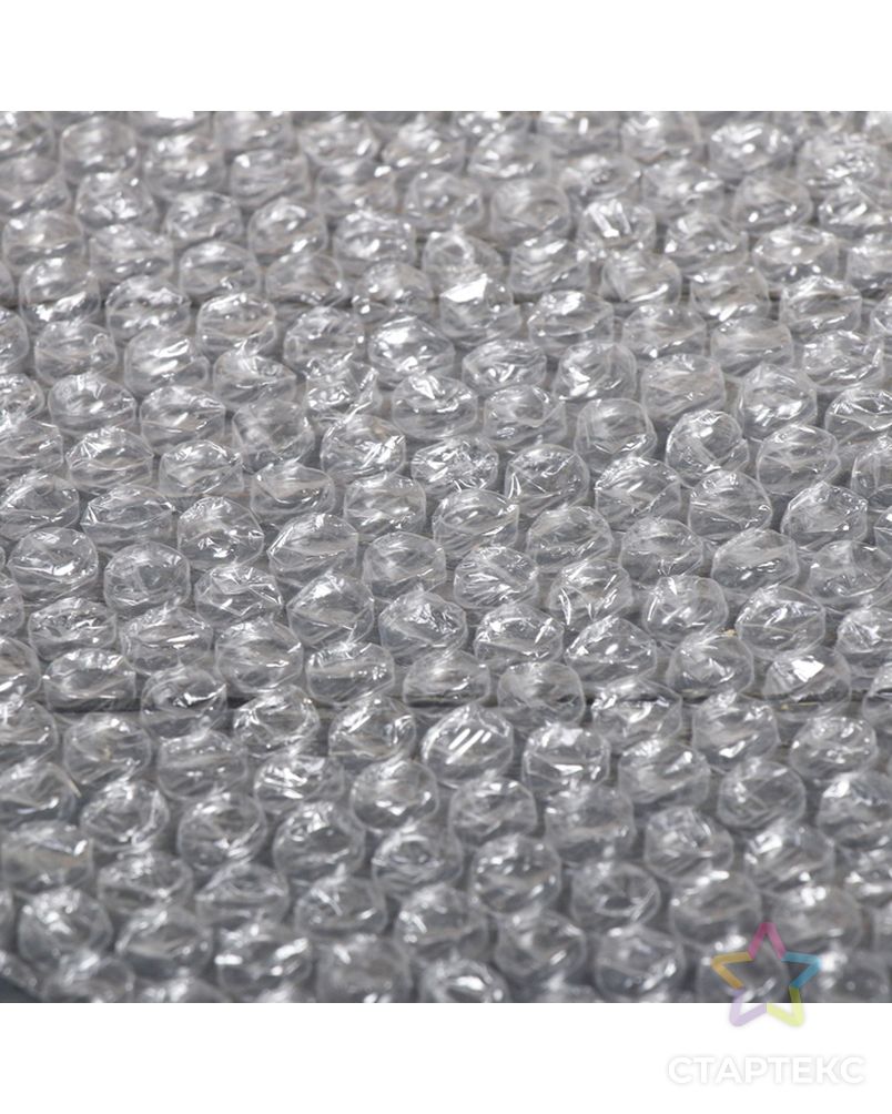 Плёнка воздушно-пузырьковая, толщина 40 мкм, 0,5 × 10 м, двухслойная арт. СМЛ-83663-1-СМЛ0004931628 2