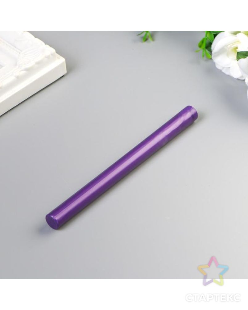 Сургуч для печати стержень "Фиолетовый" перламутр 13,2х1,1 см арт. СМЛ-150263-1-СМЛ0004933134 2
