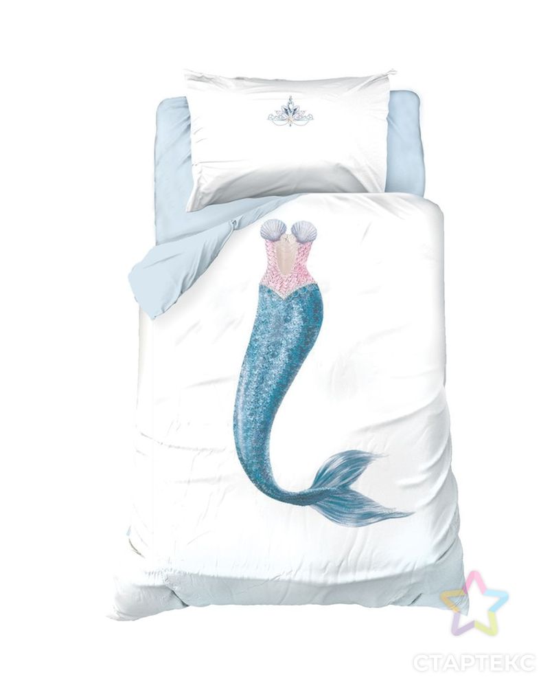 Постельное белье "Этель" 1,5 сп Fairy mermaid 143х215 см, 150х214 см, 50х70 см -1 шт, 100% хл, бязь арт. СМЛ-202793-1-СМЛ0004935511