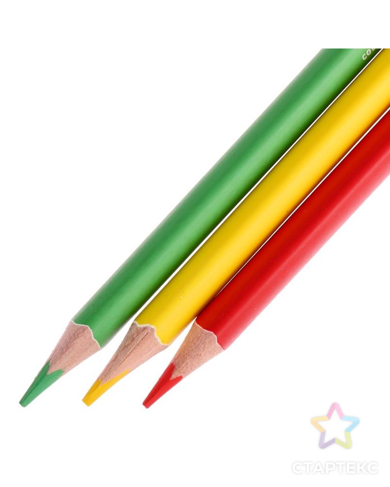 Купили 18 карандашей. Карандаши 18 цветов EASYCOLOR.