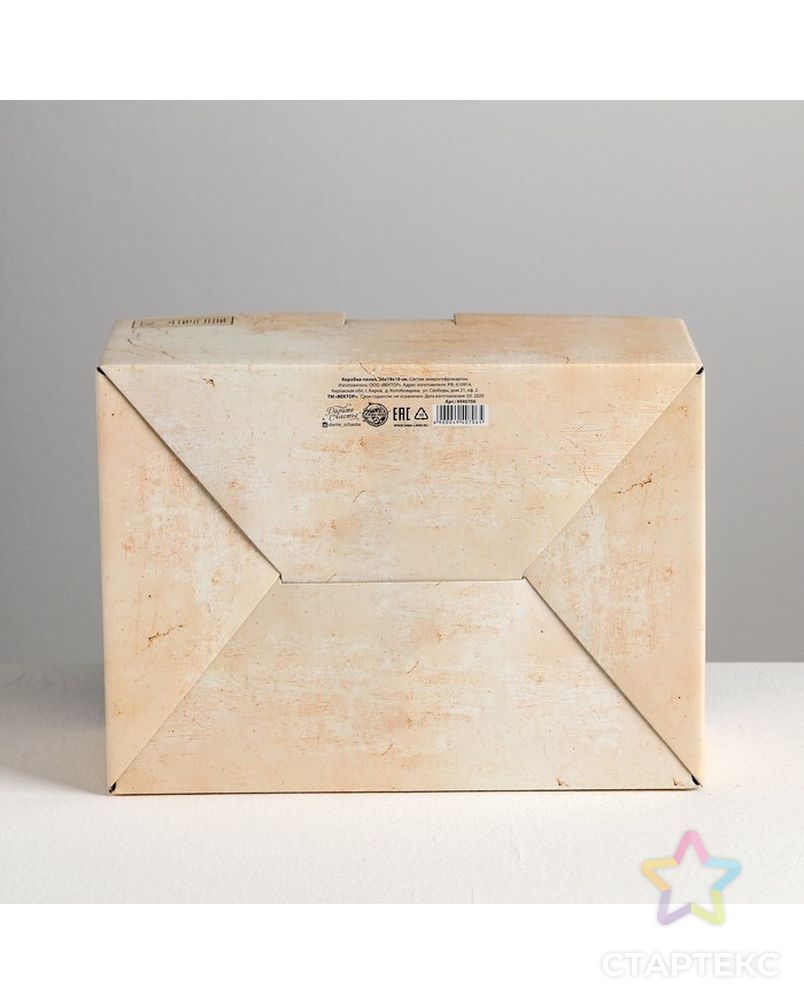 Коробка‒пенал «Ботичелли», 26 × 19 × 10 см арт. СМЛ-84410-1-СМЛ0004940706 3