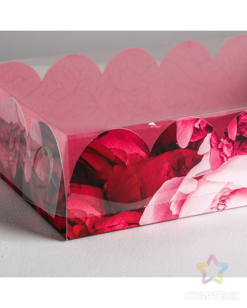 Коробка подарочная с PVC-крышкой Enjoy every moment, 20 × 30 × 8 см арт. СМЛ-85677-1-СМЛ0004950877 4