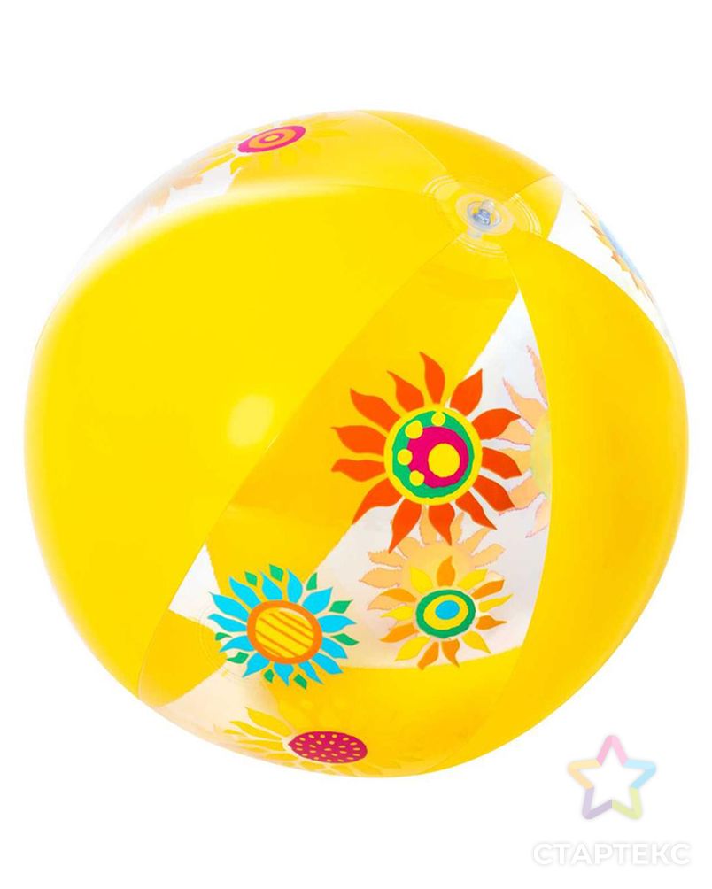 Мяч пляжный «Дизайнерский», d=51 см, от 2 лет, цвета МИКС, 31036 Bestway арт. СМЛ-96416-1-СМЛ0000499314 3