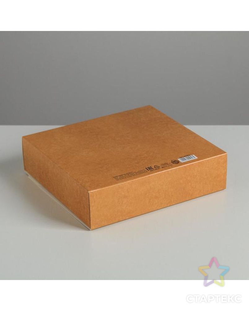 Складная коробка подарочная «Новый год», 31 × 24,5 × 9 см арт. СМЛ-101636-2-СМЛ0005004056 2