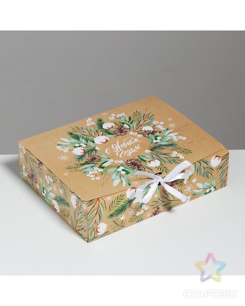 Складная коробка подарочная «Волшебства и сказки», 20 × 18 × 5 см арт. СМЛ-101633-2-СМЛ0005004067 1